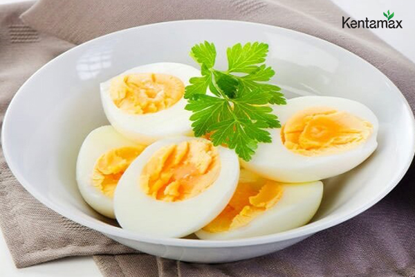 Trứng gà hỗ trợ tăng cân an toàn