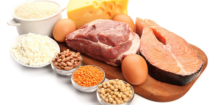 Thực phẩm tăng cân tăng cơ cần có nhiều chất đạm